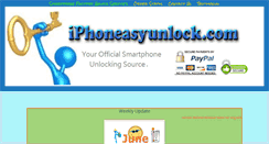 Desktop Screenshot of iphoneasyunlock.com